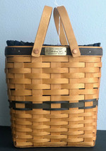 LONGABERGER 1998 Collectors Club Member Basket Combo w/ Liner &amp; Protecto... - £44.88 GBP