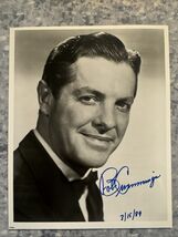 Original Photo 8 X 10 Bob Cummings Autograph Authentic Signed Actor - $74.25