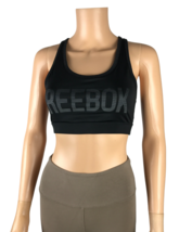 REEBOK Racerback Non-Padded Logo Front Sports Bra NWT Medium - $10.40