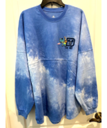 Disney Parks Spirit Jersey Stitch Adult Blue Tie Dye XL Extra Large WDW NWT - $67.68 CAD