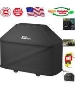 Durable 64&quot; Black Heavy Duty BBQ Grill Cover - Waterproof and UV Resistant - $922.97 MXN