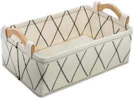 Small Storage Baskets, Toy Storage Organizer, Rectangle Basket, Empty Gift - £33.03 GBP