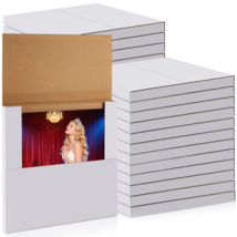 Tinlade 50 Pack Vinyl Record Boxes 12.5 X 12.5 X 1 White Vinyl Records Lp - $95.07