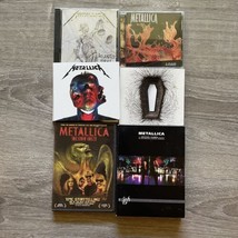 Metallica 6 CD &amp; DVD Lot Death * Magnetic Load * And Justice For All * Hardwired - £30.60 GBP