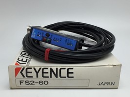 Keyence FS2-60 Fiber Amplifier Sensor 12-24VDC  - $83.90