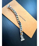 Louis Vuitton Engraved Signature Swarovski Unisex MultiColor Chain Link ... - $9,111.72 MXN