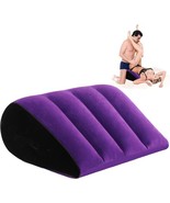 Sex Toys Pillow Position Cushion Triangle Inflatable Ramp Furniture (Pur... - £13.69 GBP