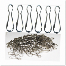 50pcs Premium 1.26&quot; Lanyard Clips - Small Snap Hooks for Key Chains &amp; Jewelry Ma - £8.39 GBP