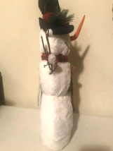 Faux Fur Led Snowman - SALE image 6
