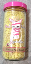 Pink Zebra Raisin Nut Bread 3.75 oz Sprinkles Wax Melts Jar Home Fragrance - £8.18 GBP