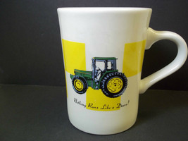 John Deere tractor ceramic coffee mug Gibson 10 oz - £4.82 GBP
