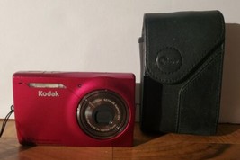 Kodak EasyShare M1033 10.0MP Digital Camera Red Tested Working Phone &amp; C... - $49.49