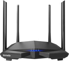 Dual Band WiFi Router High Speed Wireless Internet Router With Smart App Black - £33.12 GBP