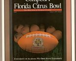 1995 Citrus Bowl Program Alabama Ohio State - $79.16