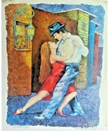 &quot;La Boca Tango&quot; Chris Keast Woyde signed Lithograph Art Print - $86.65 CAD