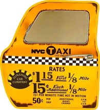 Sunshine Cab Taxi Door Laser Cut Metal Advertising Sign Only - $69.25