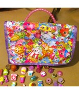 HUGE Shopkins Lot of 115 Figures and Carrying Case Mixed !! Rares Foods ... - $573.34 MXN