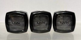 NYX Single  Eyeshadow Hypo Allergenic Deep Space Full Size 3 pcs NIB ES62A - $274.86 MXN