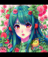 Big Digital Picture - NANA- from / Anime People collection / JPG / CMYK - $3.50