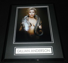 Gillian Anderson Framed 11x14 Photo Display X Files - £27.45 GBP