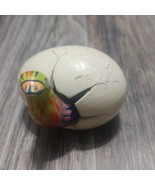 Egg hatching Bird Hand Painted 2.5&quot; - $17.42