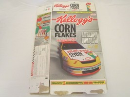 Empty Cereal Box Kellogg&#39;s Corn Flakes 1996 Terry Labonte Iron Man 18 Oz [Z201] - £9.33 GBP