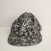 Mitchell &amp; Ness Digi-Camo San Antonio Spurs Baseball Cap Hat Snapback New Logo - £14.15 GBP