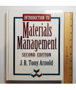 Introduction to Materials Management by J. R. Tony Arnold 1996 Hardcover... - $13.86