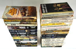 Lot of 35 Vintage Western Paperback Books Zane Grey Louis L&#39;Amour Tabor ... - $49.49