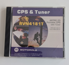 Motorola OEM CPS Tuner CD Software RVN4181T - Astro 25 - R07.00.01 R05.0... - $44.54