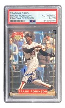 Frank Robinson Signé 1994 Nabisco All-Star Légendes Échange Carte PSA / DNA - £83.95 GBP