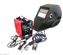 MIG 120amp 110V Flux Core Auto Wire Feed Welding Machine No Gas Welder &amp;... - $169.99