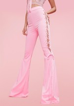 Blush Friends To The End Flare Pants Pants Size L New  Kaylee Kollection - £66.77 GBP