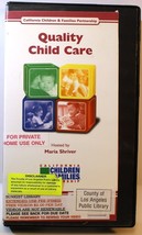 Quality Child Care Hosted by Maria Shriver - California Children &amp; Families - £11.64 GBP
