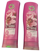 2 Clairol Herbal Essences Touchably Smooth Conditioner w/ Pink Lily &amp; Asian Silk - £47.31 GBP