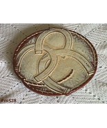 Vintage Frankoma Pottery Good Luck Trivet (#M528) - £38.37 GBP