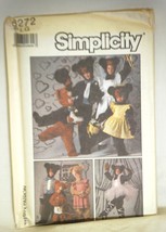 Simplicity Bear Costume Pattern 8272 Adults Boys Girls Size Large - $12.86