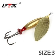 FTK 1PC Spinner lure Long Cast size:2 18g/:3 24g Fishing Lures Hook Spinner Spoo - £52.17 GBP