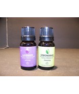 AQUABLEU ESSENTIAL OILS 10ML LEMONGRASS &amp; LAVENDER 100% PURE THERAPUETIC... - $8.98