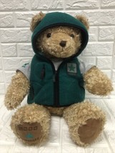 Vtg Limited Edition GUND Stuffed/Plush Wish Teddy Bear 2000/2001 HOPE 25&quot; Hoodie - £17.23 GBP