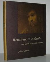 Rembrandt&#39;s Aristotle, and Other Rembrandt Studies Held, Julius Samuel - $218.04 MXN