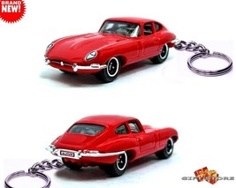 Rare Key Chain Ring Red Jaguar E-TYPE/XK-E V12 Usa Custom Ltd Edition Nice Gift - £38.57 GBP