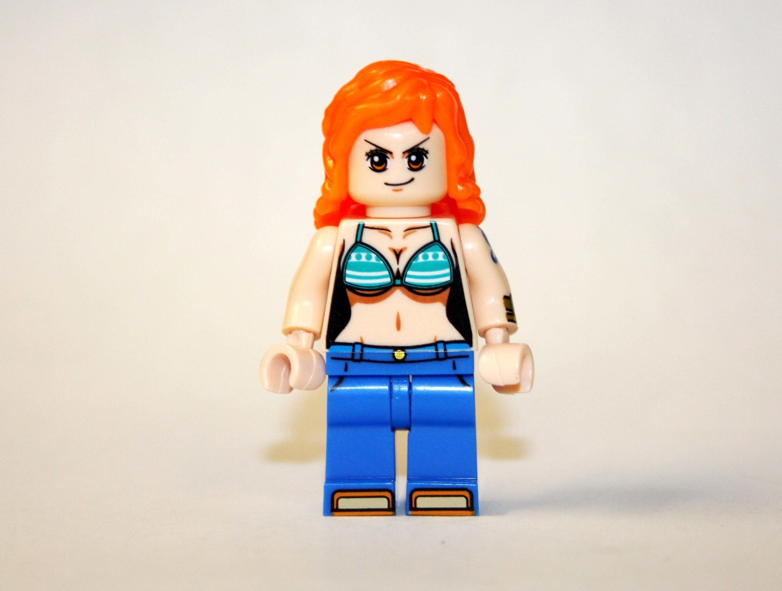 Sexy bikini girl One Piece Nami Cartoon TV Show Anime Minifigure - LEGO ...