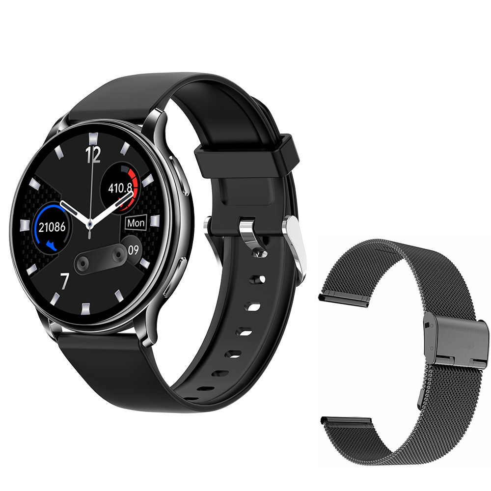 Y33 Smart Watch Round Screen Bluetooth Calling Heart Rate Blood Oxygen Sleep Mon