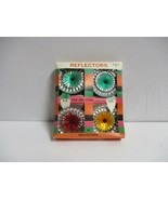 10 Vintage Tinsel &amp; Plastic Flower Christmas Light Reflectors Boxed 1968... - €42,98 EUR