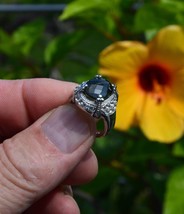 Ring Size 6. Sapphire, 6.7cwt. Natural Earth Mined . Appraised US $600. - £210.87 GBP