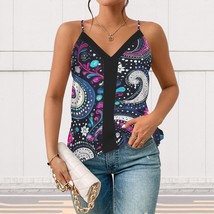 Spaghetti Strap V Neck Cami - $27.99