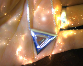 HAUNTED NECKLACE MASTER PYRAMID ASCENDED GIFTS EXTREME POWER OOAK MAGICK image 2