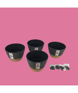 4 Pack Self-Watering Hanging Plant Pots with Chain 10inch #N0847 - $30.98