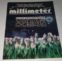 Millimeter Magazine Vintage February 1978 Animated Features Metamorphoses - $652.21 MXN